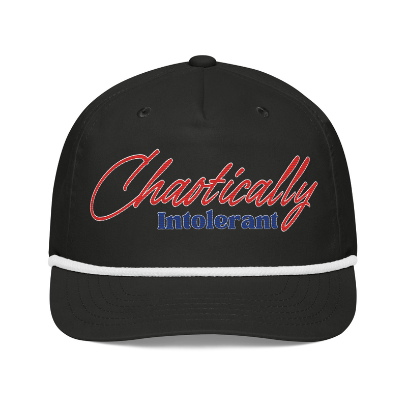 Embroidered Rope Hat