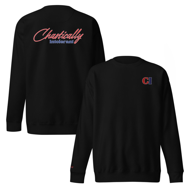 Embroidered Multi Logo Sweatshirt