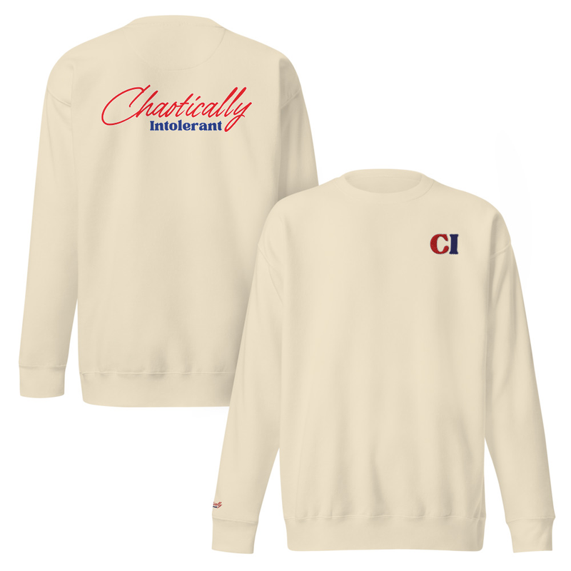 Embroidered Multi Logo Sweatshirt