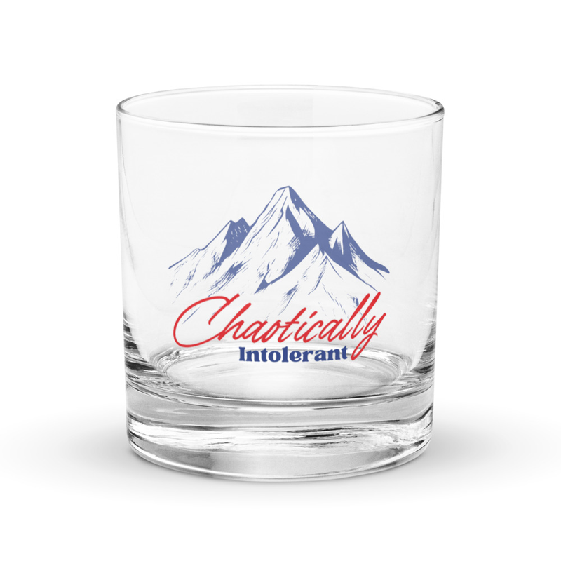 Full Logo Rocks Glass