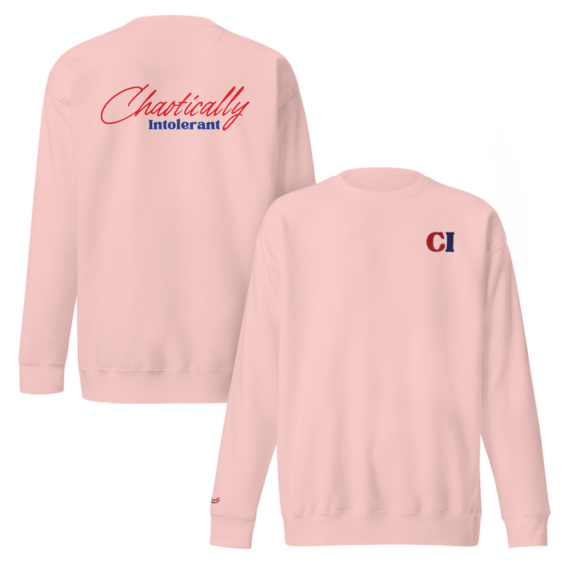 Embroidered Multi Logo Sweatshirt