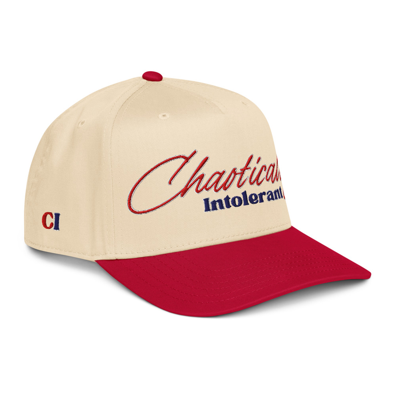 5 Panel Embroidered Hat