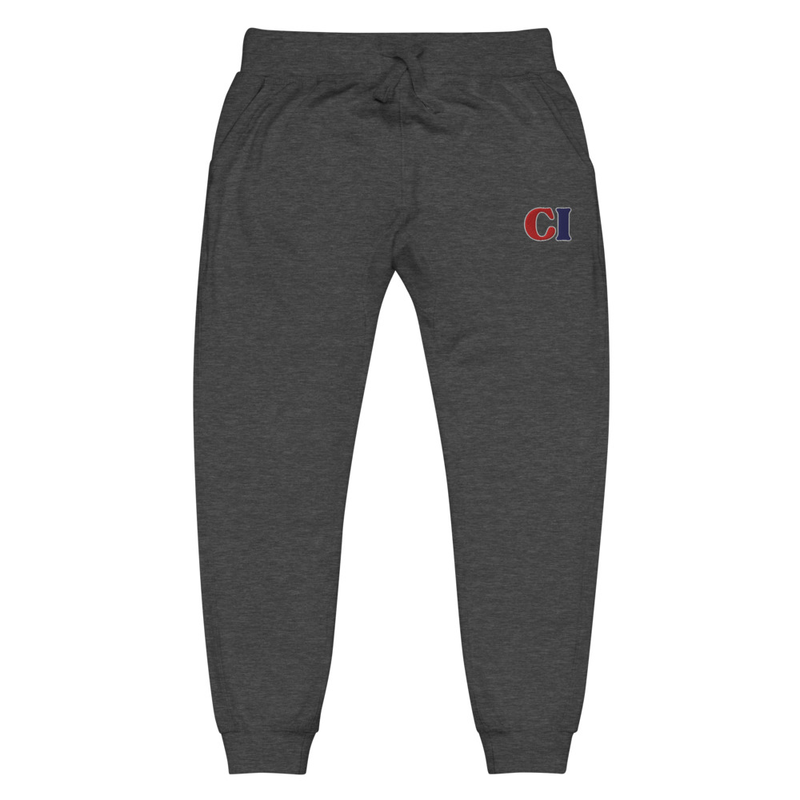 Compressed Logo Embroidered Sweat Pants