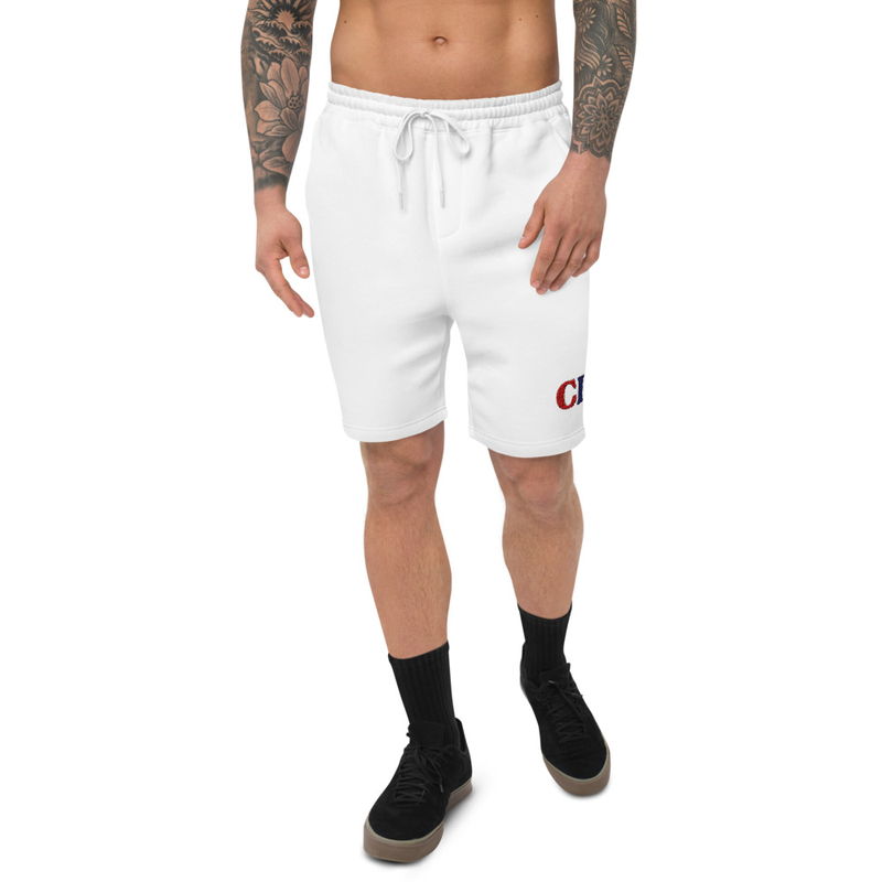 Compressed Logo Embroidered Shorts