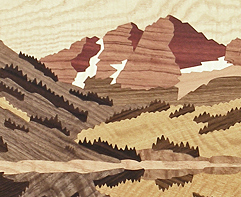 Autumn at Maroon Bells Panorama