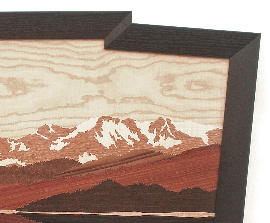 Turquoise Lake Reflection Panorama