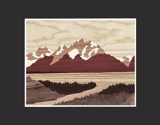 Grand Tetons Matted Print