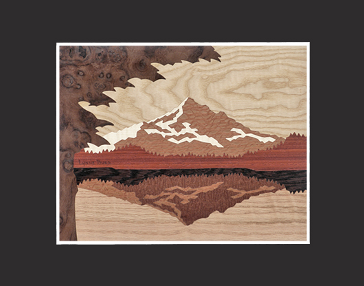 Mount Hood Matted Print
