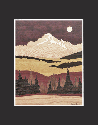 Mount Sneffles Matted Print