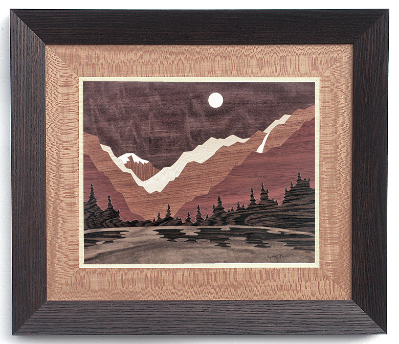 Fall River Canyon bordered with Buttonwood