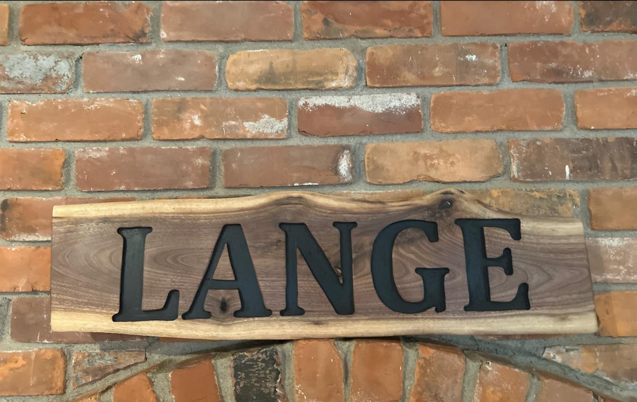 Live Edge Name Signs