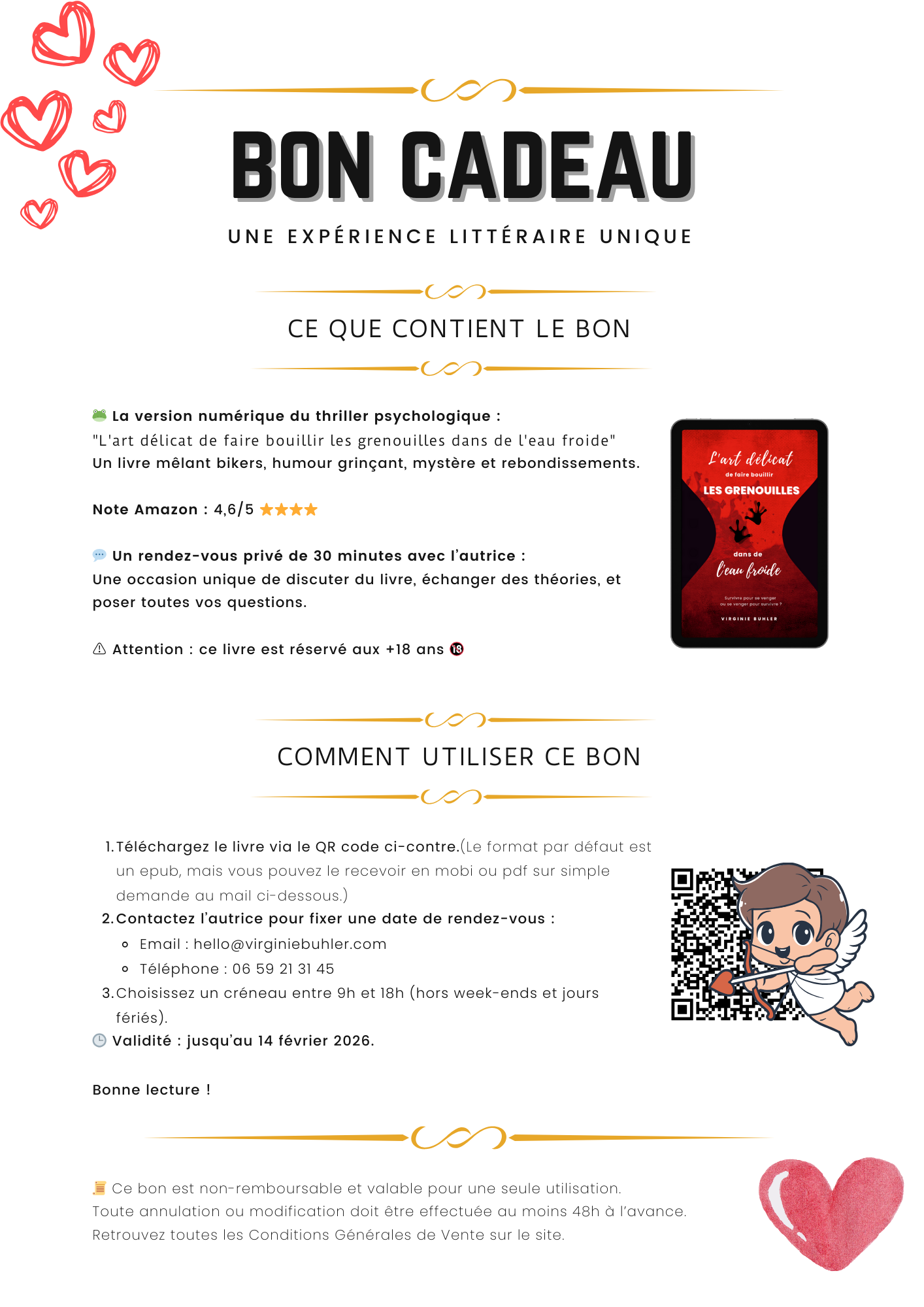 Un livre numérique & 1 RDV avec l'autrice