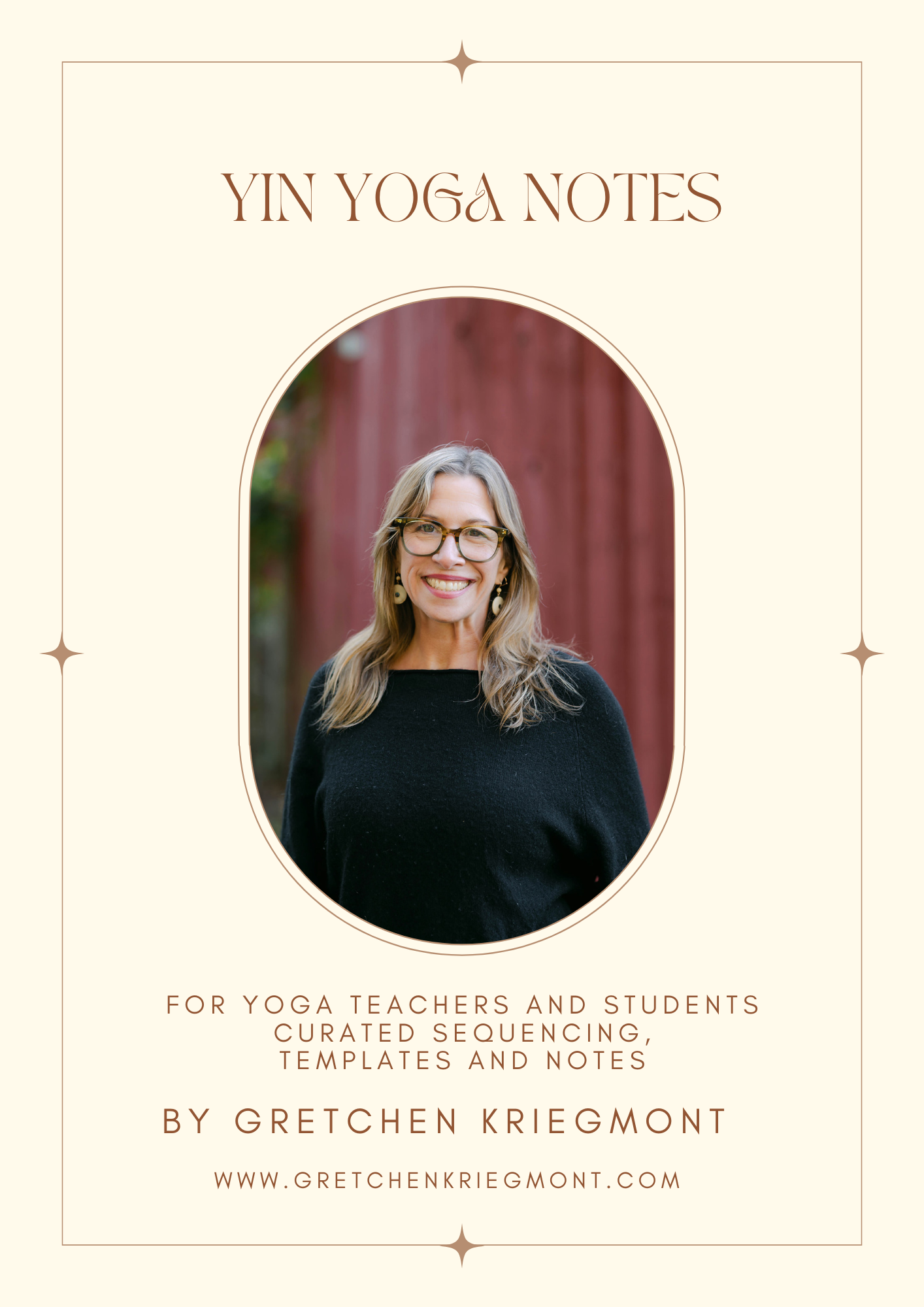 Yin Yoga Teacher Notes_Yin Class Template