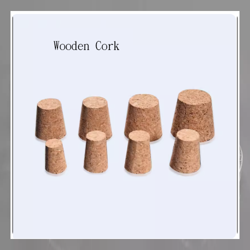 Pack of 10 Wooden cork