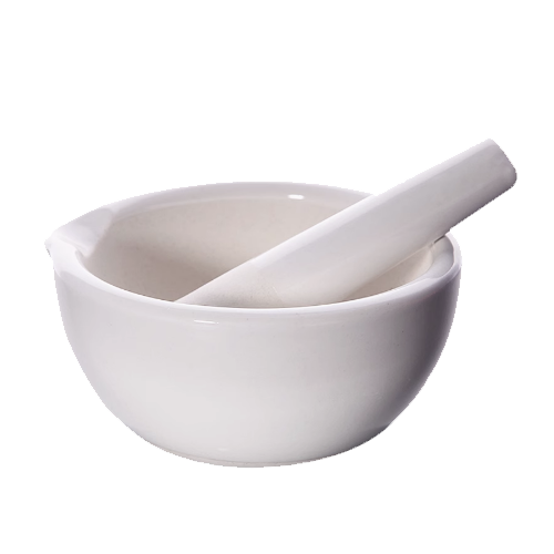 Ceramic pestle and mortar