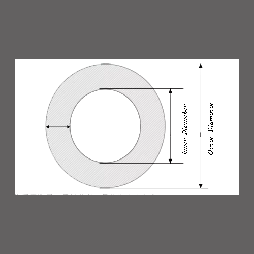 Pack of 5 meter Opalescent Silicon Tube