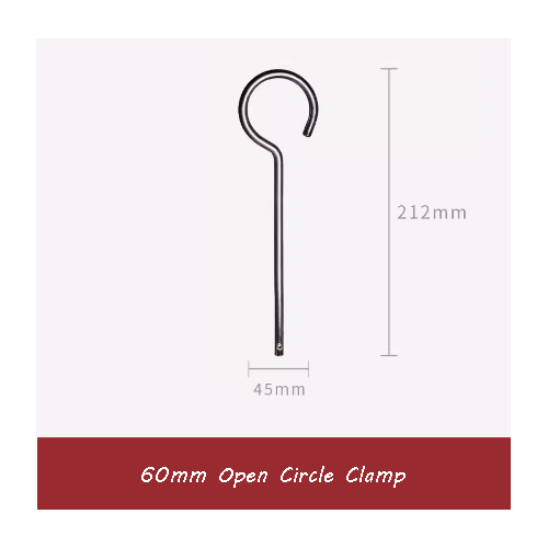 Open circular clamp