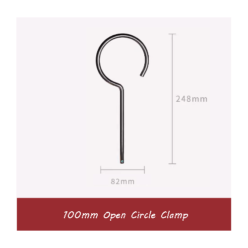Open circular clamp