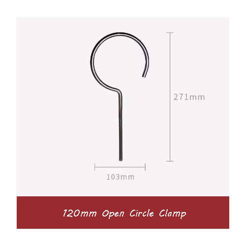 Open circular clamp