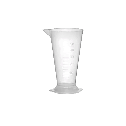 Pack of 10 Plastic conical measure
