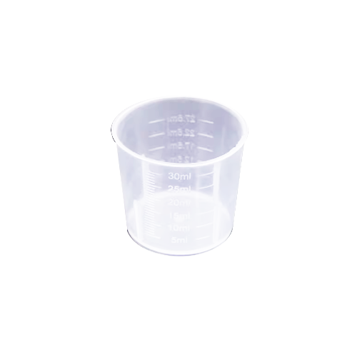 Pack of 10 Plastic measuring cup