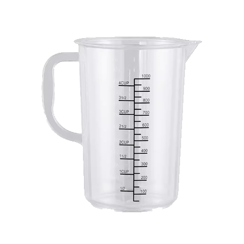 Pack of 6 Laboratory plastic jar
