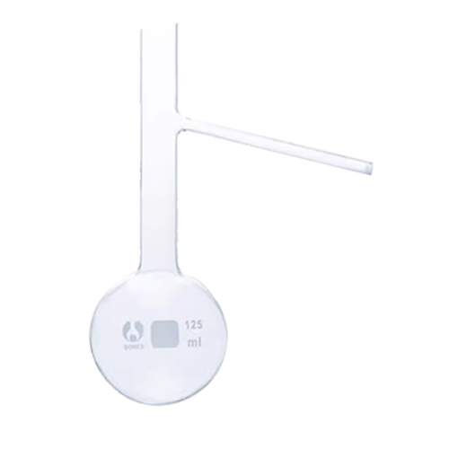Pack of 4 Borosilicate distillation flask