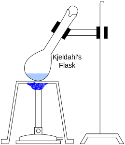 Kjeldahl flask