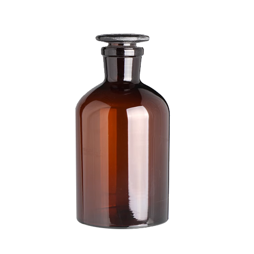 Brown narrow mouth bottle