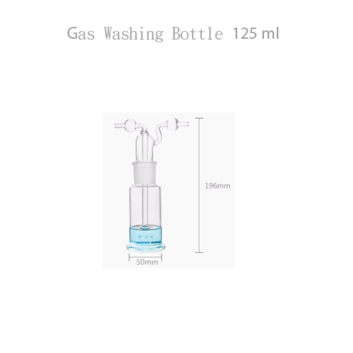 Gas washing bottle