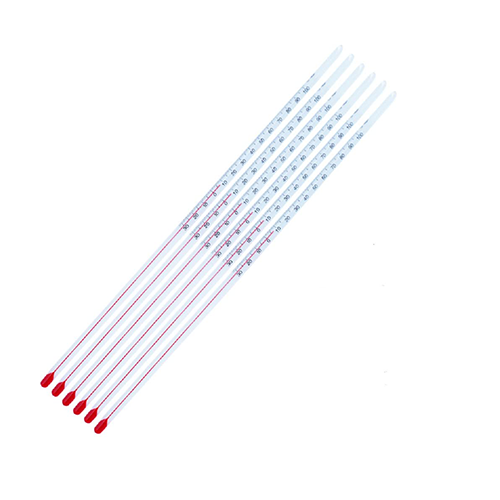 Pack of 20 Alcohol Thermometer 0-100C