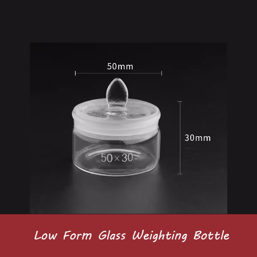 Pack of 4 Low form weighting bottle