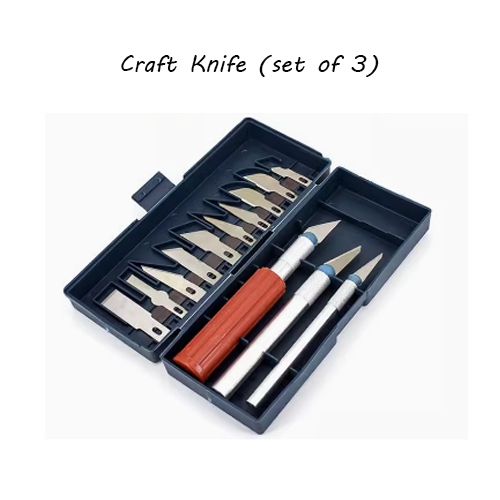 Pack of 6 Craft Knife