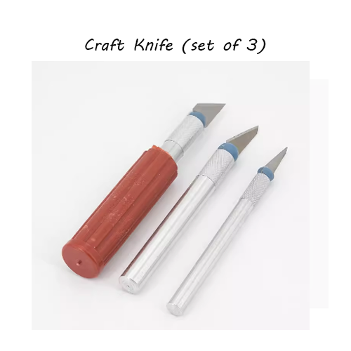 Pack of 6 Craft Knife