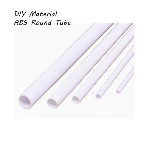 Pack of 10 ABS modelling round Tube