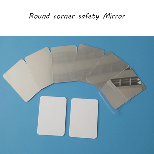 Pack of 10pcs  2mm Round Corner Acrylic Reflection Mirror