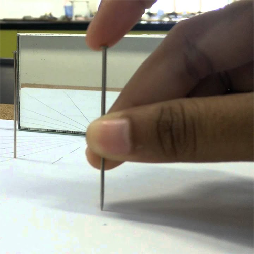 Pack of 10pcs  2mm Round Corner Acrylic Reflection Mirror