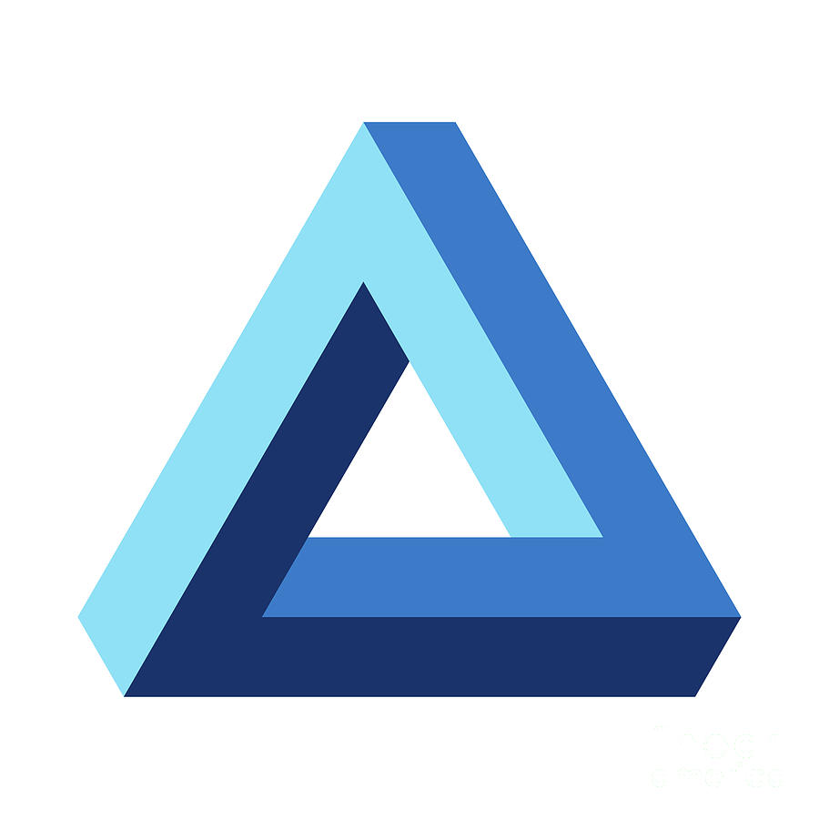 3D Print Panrose illusion triangle