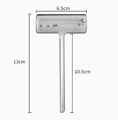 Iodine sublimation and condensation hammer tube