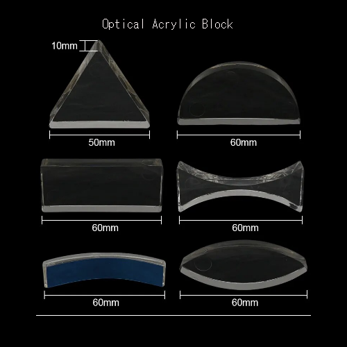 Optical Acrylic Block set
