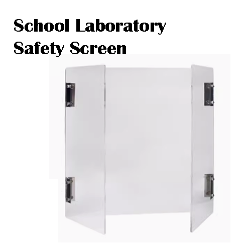 Acrylic School Laboratory Safety Screen