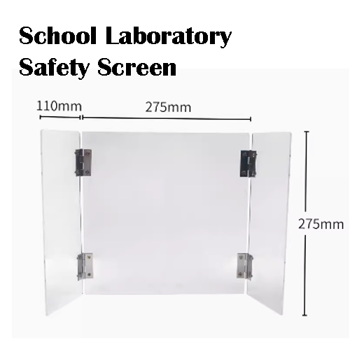 Acrylic School Laboratory Safety Screen