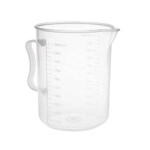 Pack of 10 Plastic container with handle