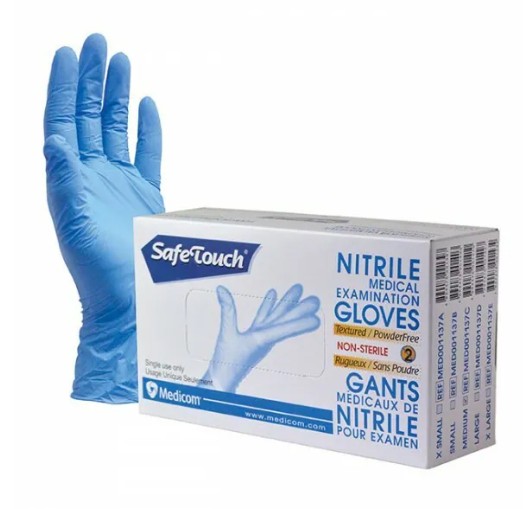 SafeTouch Nitrile Medical Examination Gloves