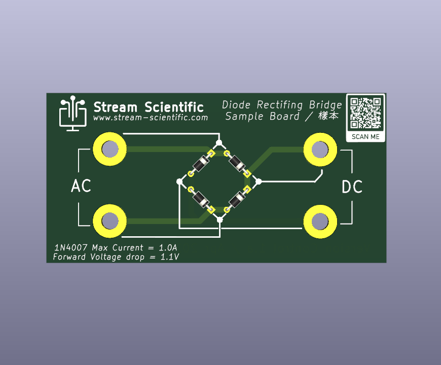 60 x 120 mm Electronic Component in PCB