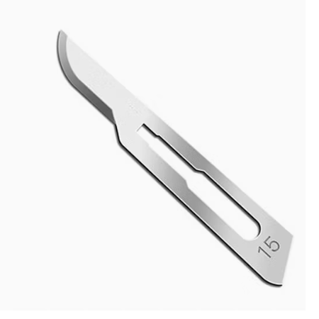 Carbon Steel Handle Sterile Scapel and Surgical Blade