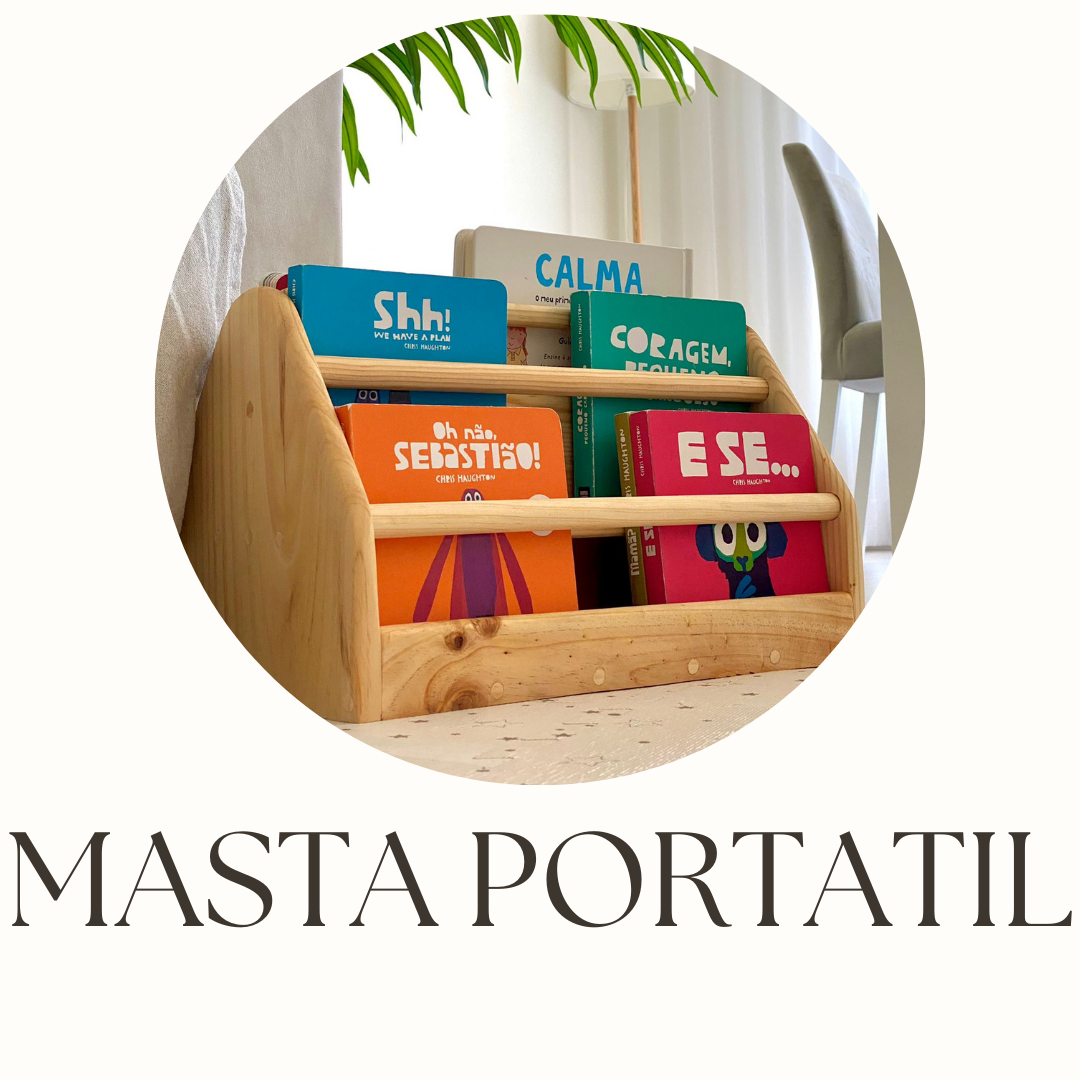 Estante livros portátil