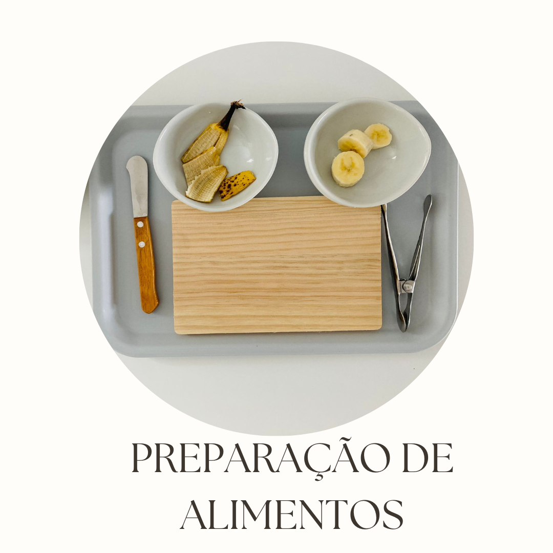 Preparacão de alimentos