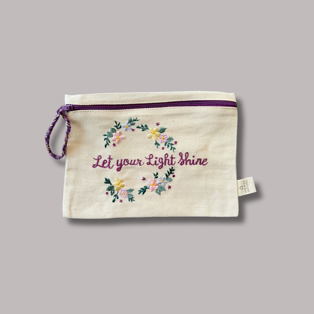 Let Your Light Shine Pouch