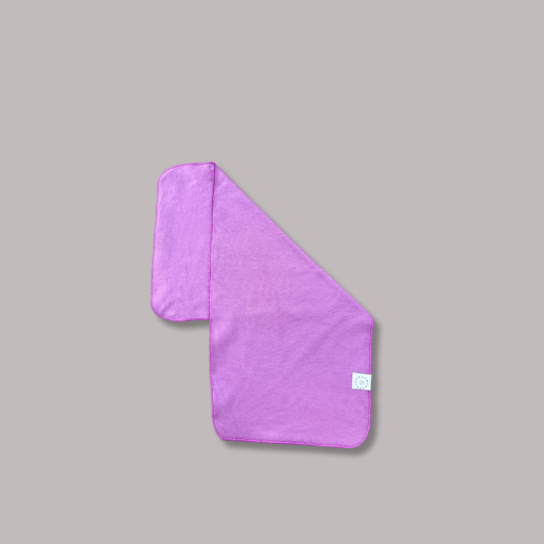 Christmas Pink Burp Cloth Duo